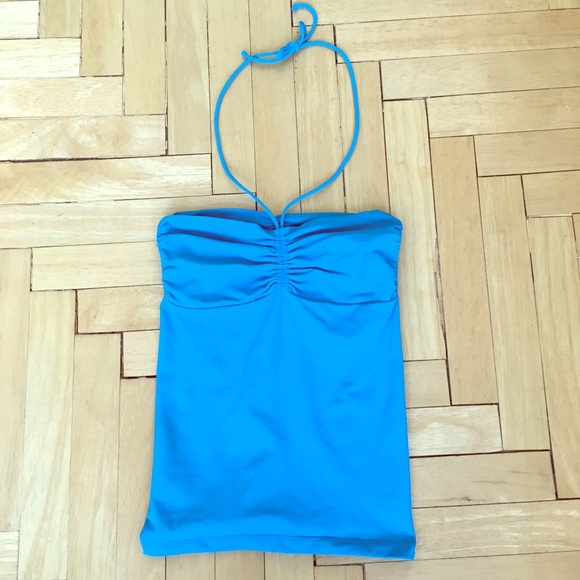 Theory turquoise halter one size - Picture 1 of 3